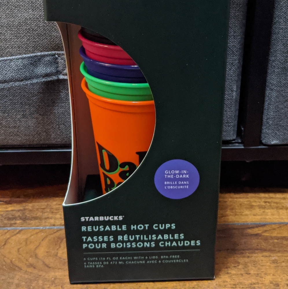 Starbucks Halloween 2020 Reusable Cups Set